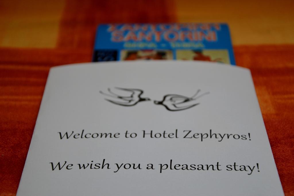 Zephyros Hotel คามารี ภายนอก รูปภาพ